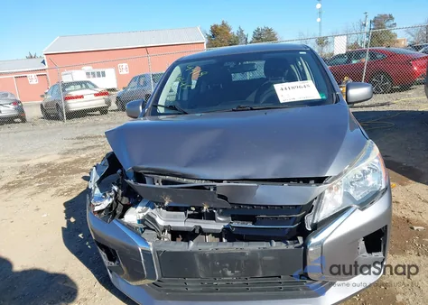 2021 Mitsubishi Mirage Carbonite Edition/Es/Le from USA, damaged, VIN ML32AUHJ4MH010051